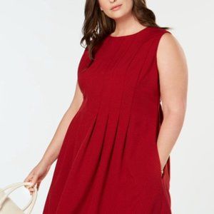 Red dress with pockets!